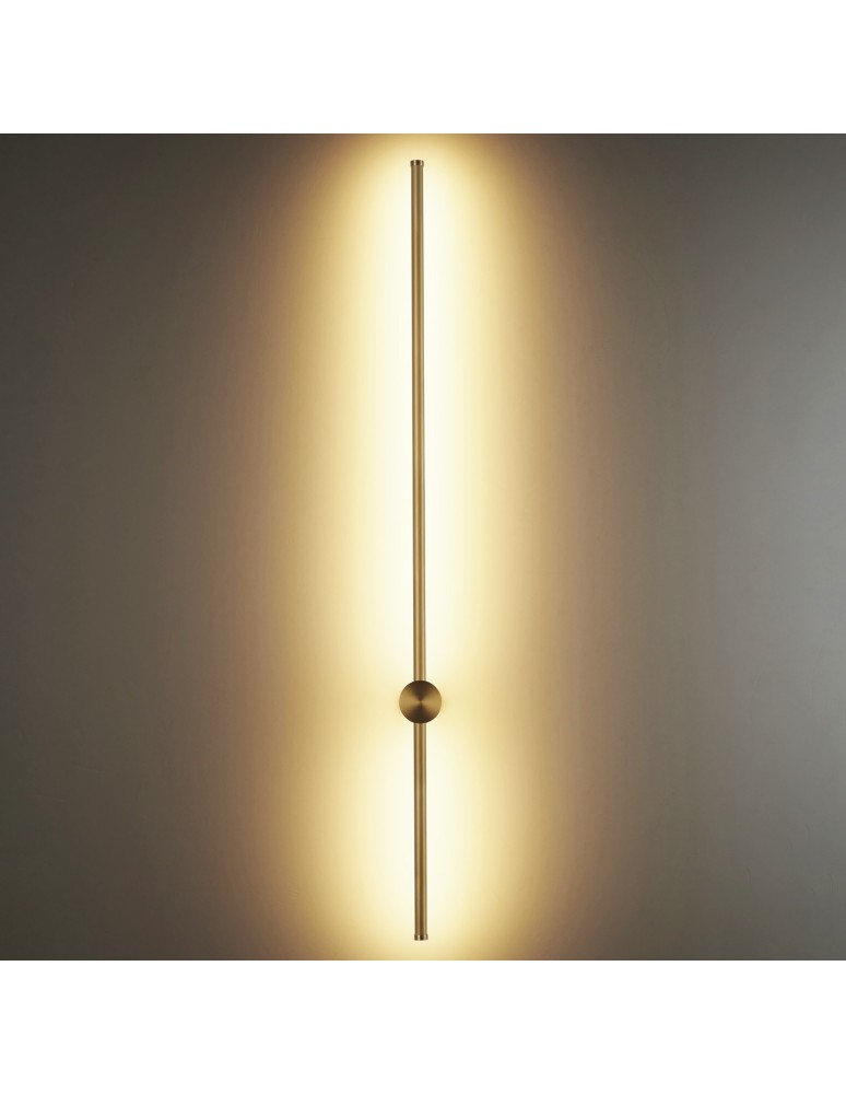 Step into Design Lampa ścienna SPARO LED złota 100cm