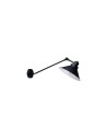 Nowodvorski TECHNO I Kinkiet Regulowany 1xE27 Czarny 9145