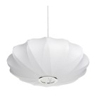Step Into Design Lampa wisząca SILK X-shape biała 60 cm ST-2334-60  Step Into Design Lampa wisząca SILK X-shape biała 60 cm ST-2334-60