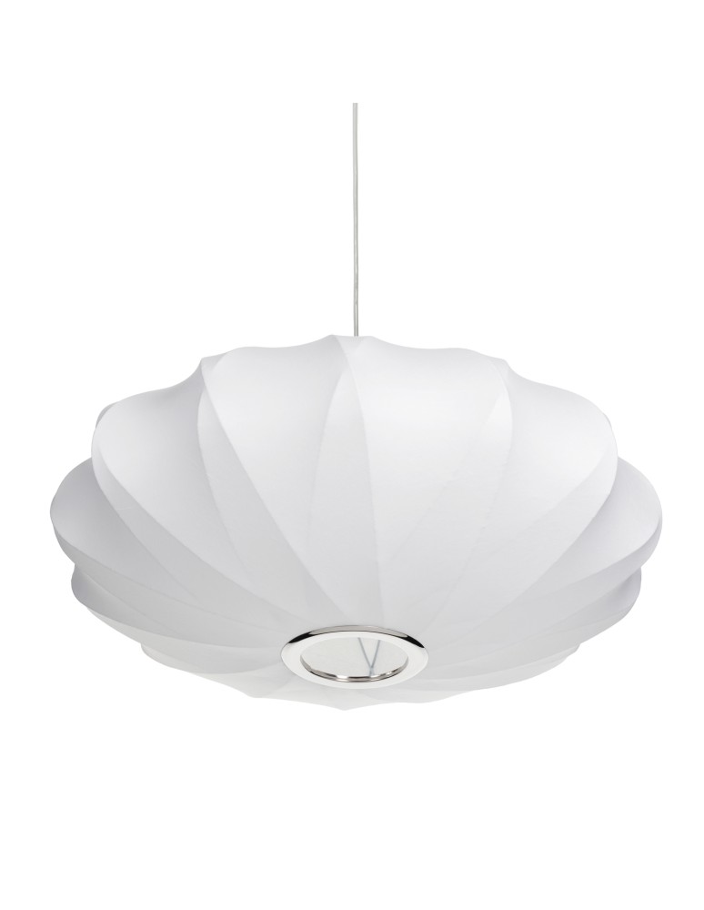 Step Into Design Lampa wisząca SILK X-shape biała 60 cm ST-2334-60  Step Into Design Lampa wisząca SILK X-shape biała 60 cm ST-2334-60