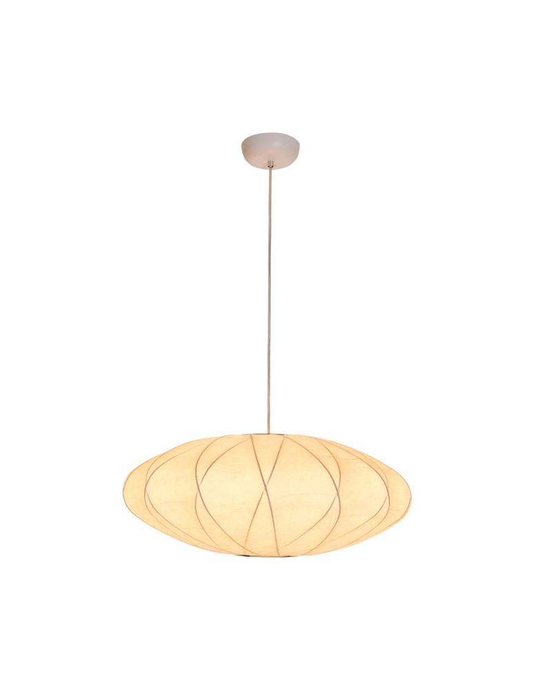 Step Into Design Lampa wisząca SILK X-shape biała 60 cm ST-2334-60  Step Into Design Lampa wisząca SILK X-shape biała 60 cm ST-2334-60