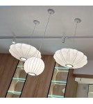 Step Into Design Lampa wisząca SILK biała 50 cm ST-2330-50 Step Into Design Lampa wisząca SILK biała 50 cm ST-2330-50