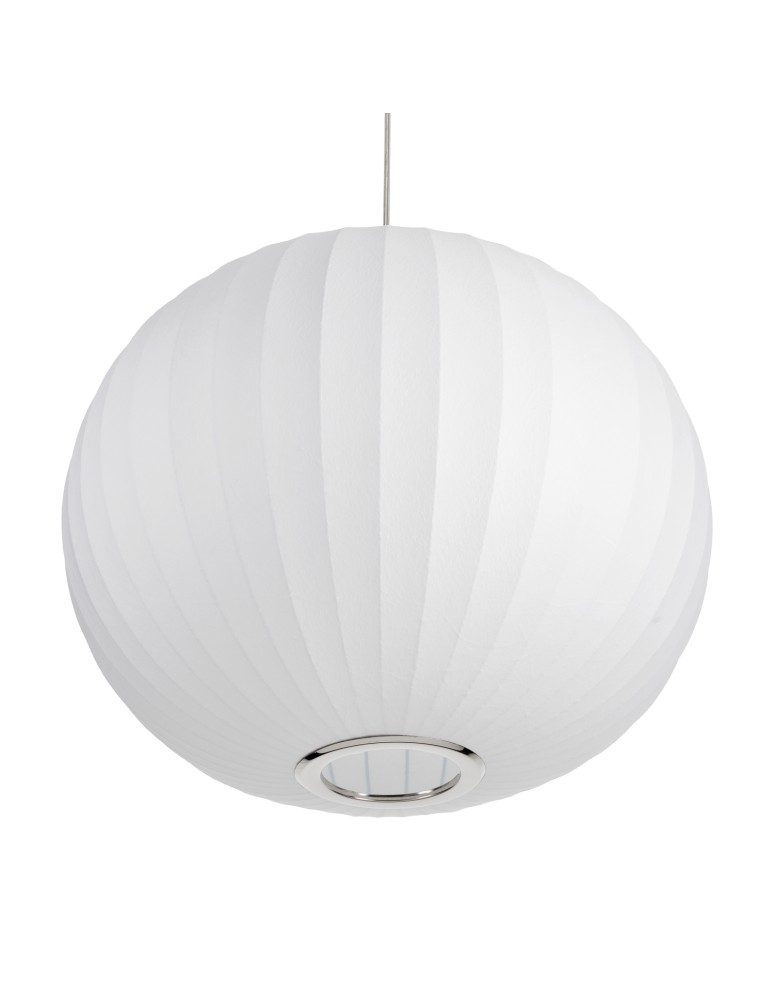 Step Into Design Lampa wisząca SILK biała 50 cm ST-2330-50 Step Into Design Lampa wisząca SILK biała 50 cm ST-2330-50