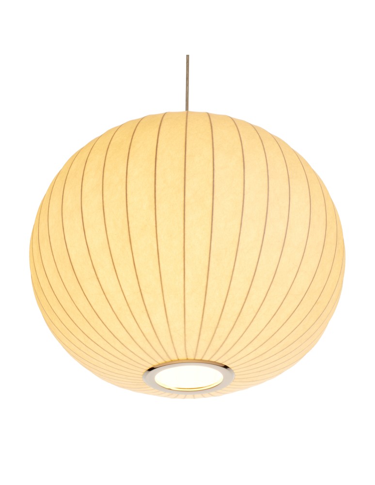 Step Into Design Lampa wisząca SILK biała 50 cm ST-2330-50 Step Into Design Lampa wisząca SILK biała 50 cm ST-2330-50