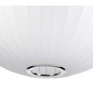 Step Into Design Lampa wisząca SILK biała 50 cm ST-2330-50 Step Into Design Lampa wisząca SILK biała 50 cm ST-2330-50