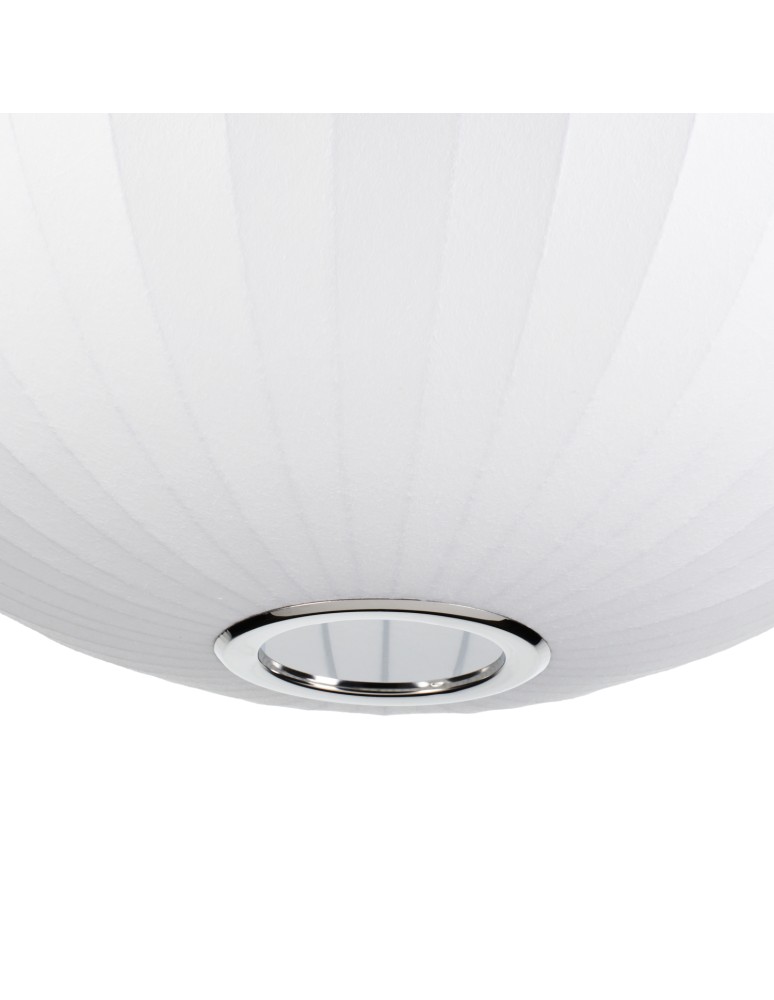 Step Into Design Lampa wisząca SILK biała 50 cm ST-2330-50 Step Into Design Lampa wisząca SILK biała 50 cm ST-2330-50