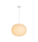 Step Into Design Lampa wisząca SILK biała 50 cm ST-2330-50 Step Into Design Lampa wisząca SILK biała 50 cm ST-2330-50