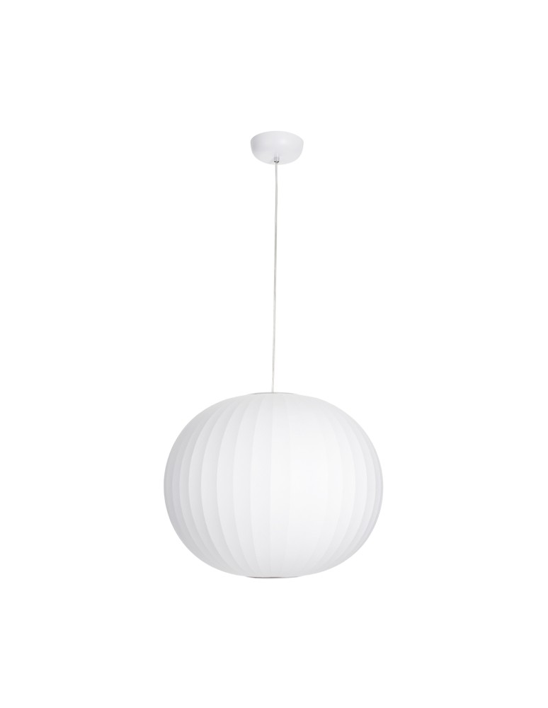 Step Into Design Lampa wisząca SILK biała 50 cm ST-2330-50 Step Into Design Lampa wisząca SILK biała 50 cm ST-2330-50