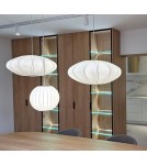 Step Into Design Lampa wisząca SILK biała 50 cm ST-2330-50 Step Into Design Lampa wisząca SILK biała 50 cm ST-2330-50