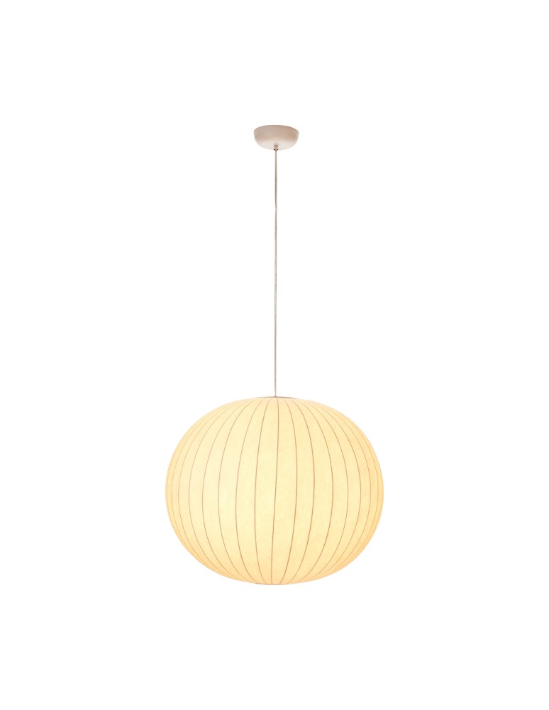 Step Into Design Lampa wisząca SILK biała 60 cm ST-2330-60