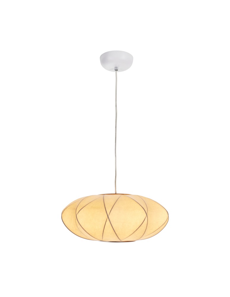 Step Into Design Lampa wisząca SILK X-shape biała 40 cm ST-2334-40 Step Into Design Lampa wisząca SILK X-shape biała 40 cm ST-2334-40