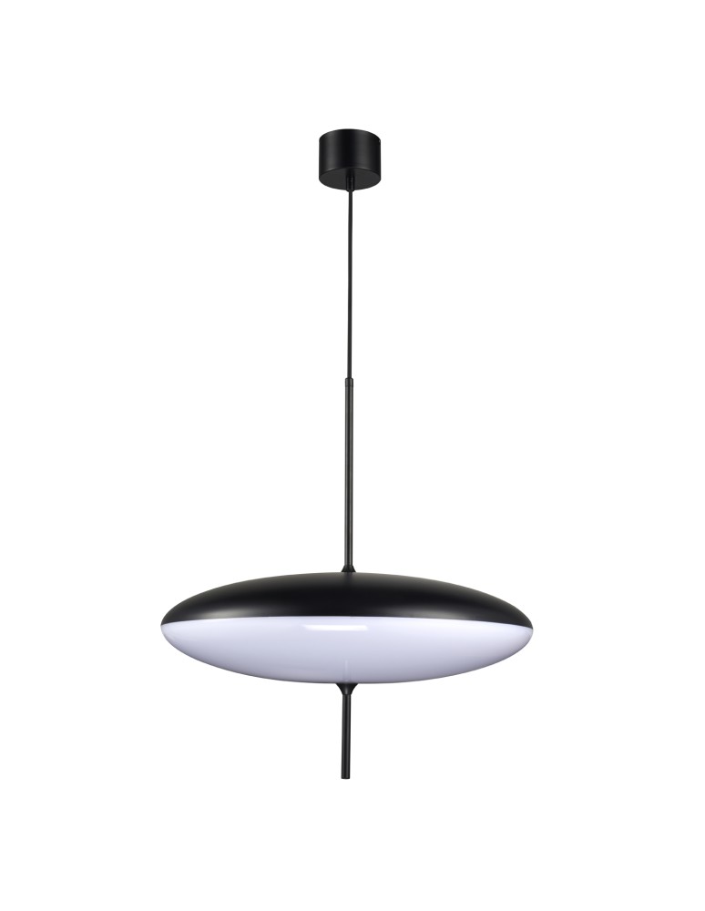 Step Into Design Lampa wisząca PIATTO biało-czarna 50 cm ST-9222P WB Step Into Design Lampa wisząca PIATTO biało-czarna 50 cm ST-9222P WB