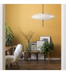 Step Into Design Lampa wisząca PIATTO biało-czarna 50 cm ST-9222P WB Step Into Design Lampa wisząca PIATTO biało-czarna 50 cm ST-9222P WB
