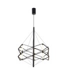 Step Into Design Lampa wisząca SPACE LED czarna 60 cm ST-9858 P/S black Step Into Design Lampa wisząca SPACE LED czarna 60 cm ST-9858 P/S black