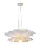 Lampy wiszące w stylu skandynawskim -  Step Into Design Lampa wisząca PEONY biała 50 cm ST-8879P white - product 1