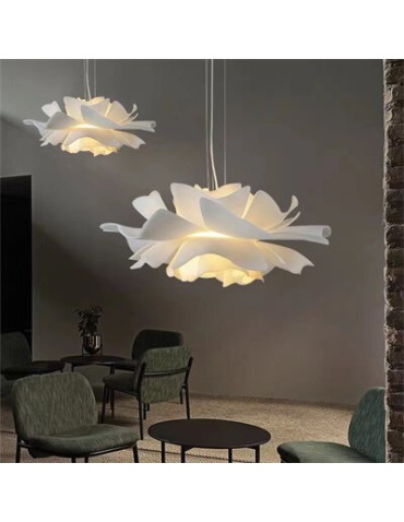 Step Into Design Lampa wisząca PEONY biała 50 cm ST-8879P white - produkt 2