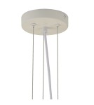 Lampy wiszące w stylu skandynawskim -  Step Into Design Lampa wisząca PEONY biała 50 cm ST-8879P white - product 4