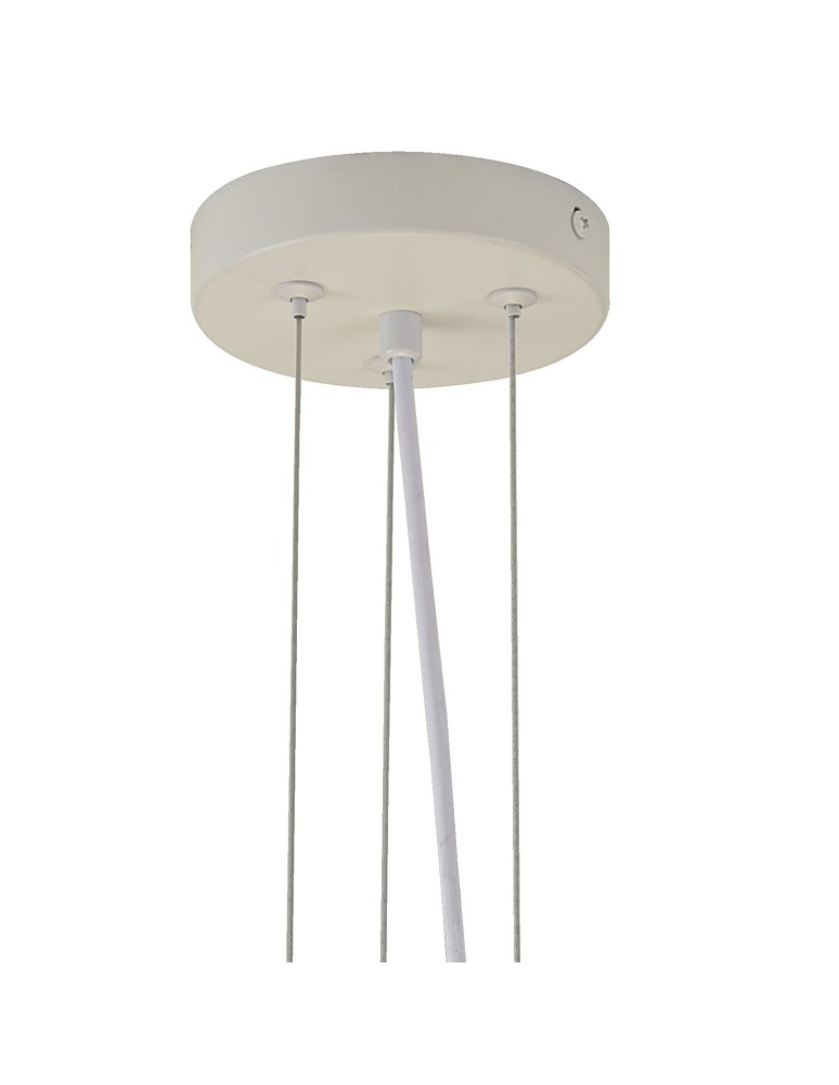 Step Into Design Lampa wisząca PEONY biała 50 cm ST-8879P white