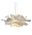 Lampy wiszące w stylu skandynawskim -  Step Into Design Lampa wisząca PEONY biała 50 cm ST-8879P white - product 5