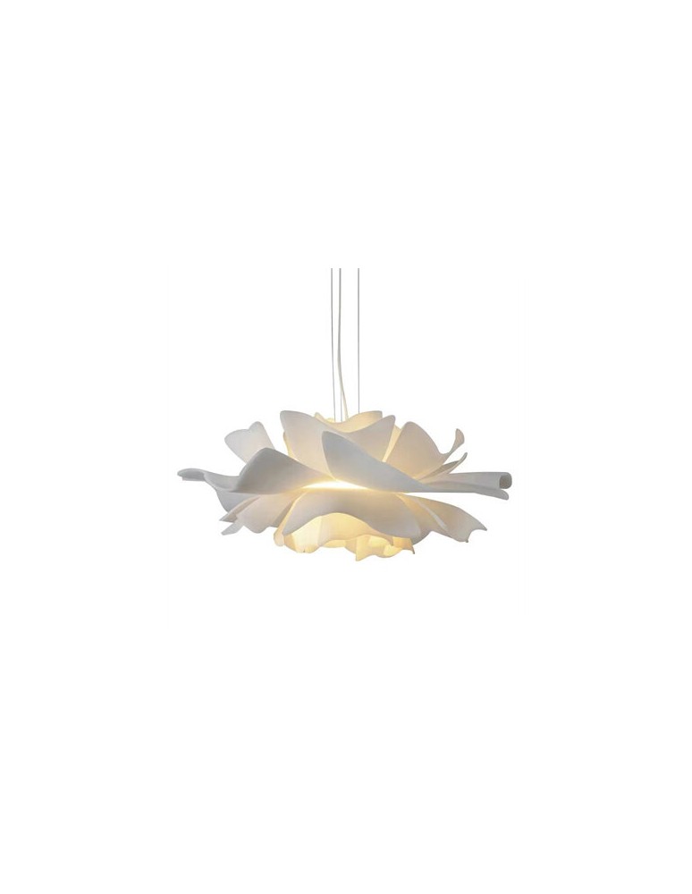 Step Into Design Lampa wisząca PEONY biała 50 cm ST-8879P white