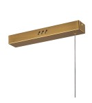 Step Into Design Lampa wisząca LONGIN-120 LED złoty 120 cm ST-10538P-L120 Step Into Design Lampa wisząca LONGIN-120 LED złoty 120 cm ST-10538P-L120