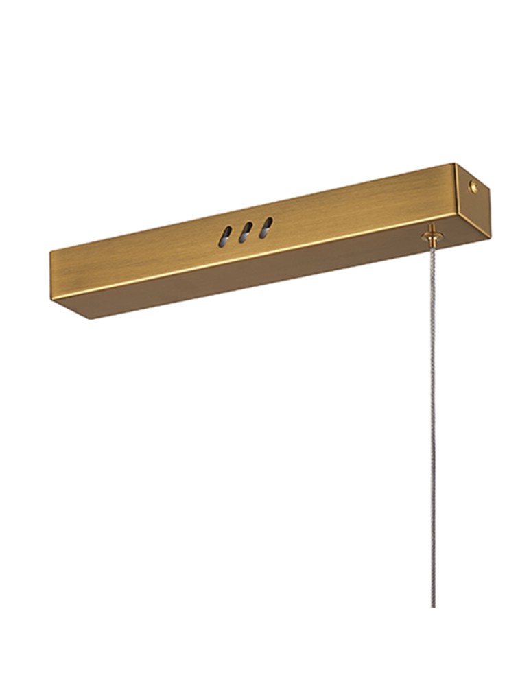 Step Into Design Lampa wisząca LONGIN-120 LED złoty 120 cm ST-10538P-L120 Step Into Design Lampa wisząca LONGIN-120 LED złoty 120 cm ST-10538P-L120