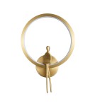 Kinkiety designerskie -  Step Into Design Lampa ścienna AMICI RING LED złota 27 cm ST-B3607 gold - product 1
