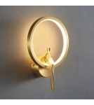 Kinkiety designerskie -  Step Into Design Lampa ścienna AMICI RING LED złota 27 cm ST-B3607 gold - product 2