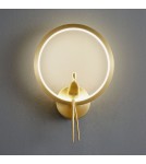 Kinkiety designerskie -  Step Into Design Lampa ścienna AMICI RING LED złota 27 cm ST-B3607 gold - product 3