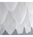 Lampy wiszące glamour -  Step Into Design Lampa wisząca PIUMA LONG biała 100 cm ST-6289-10C - product 6