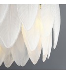 Lampy wiszące glamour -  Step Into Design Lampa wisząca PIUMA LONG biała 100 cm ST-6289-10C - product 8
