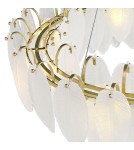 Lampy wiszące glamour -  Step Into Design Lampa wisząca PIUMA LONG biała 100 cm ST-6289-10C - product 9