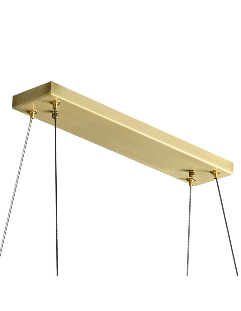 Step Into Design Lampa wisząca PIUMA LONG biała 100 cm ST-6289-10C