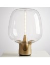 Step Into Design Lampa stołowa FATA transparentno złota 35 *46 cm ST-7278-S GOLD Step Into Design Lampa stołowa FATA transparentno złota 35 *46 cm ST-7278-S GOLD