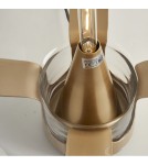 Step Into Design Lampa stołowa FATA transparentno złota 35 *46 cm ST-7278-S GOLD Step Into Design Lampa stołowa FATA transparentno złota 35 *46 cm ST-7278-S GOLD
