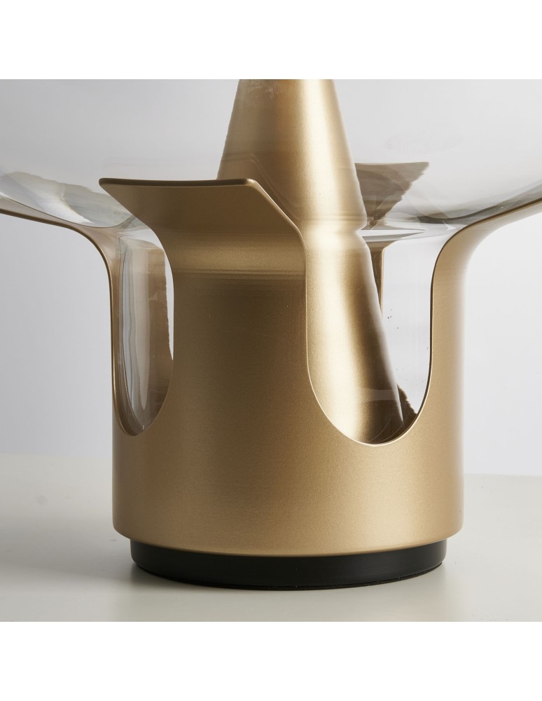 Step Into Design Lampa stołowa FATA transparentno złota 35 *46 cm ST-7278-S GOLD Step Into Design Lampa stołowa FATA transparentno złota 35 *46 cm ST-7278-S GOLD