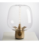 Step Into Design Lampa stołowa FATA transparentno złota 35 *46 cm ST-7278-S GOLD Step Into Design Lampa stołowa FATA transparentno złota 35 *46 cm ST-7278-S GOLD