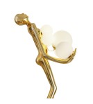 Step Into Design Lampa podłogowa WOMAN GOLD złoty połysk 180 cm F9312 gold Step Into Design Lampa podłogowa WOMAN GOLD złoty połysk 180 cm F9312 gold