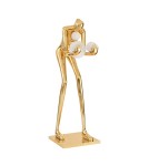 Step Into Design Lampa podłogowa WOMAN-2 GOLD złoty połysk 190 cm DN433-F gold Step Into Design Lampa podłogowa WOMAN-2 GOLD złoty połysk 190 cm DN433-F gold