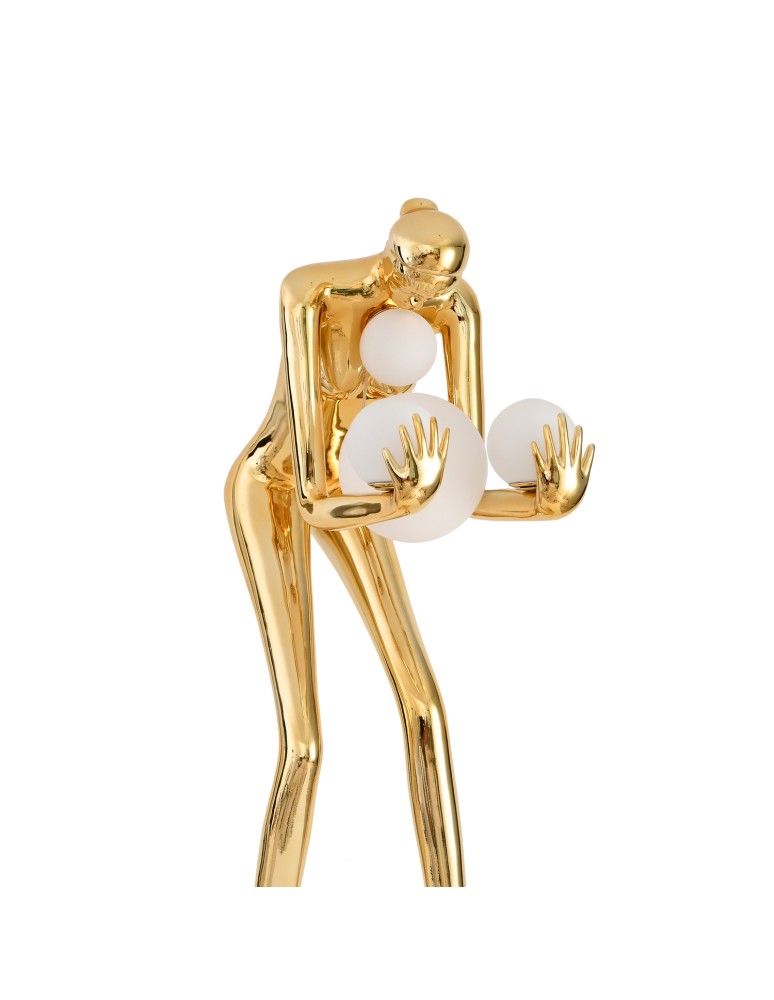 Step Into Design Lampa podłogowa WOMAN-2 GOLD złoty połysk 190 cm DN433-F gold Step Into Design Lampa podłogowa WOMAN-2 GOLD złoty połysk 190 cm DN433-F gold