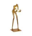 Step Into Design Lampa podłogowa WOMAN-2 GOLD złoty połysk 190 cm DN433-F gold Step Into Design Lampa podłogowa WOMAN-2 GOLD złoty połysk 190 cm DN433-F gold