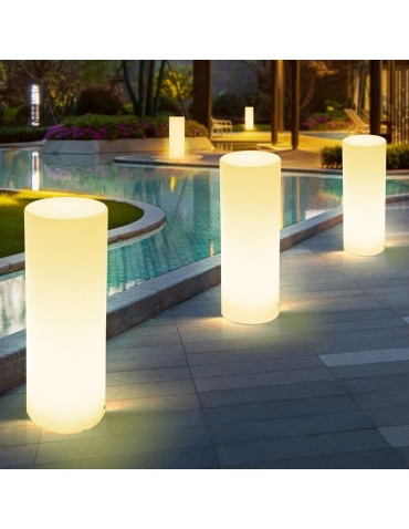 Step Into Design Lampa ogrodowa kolumna TUBE LED RGBW 16 kolorów 96 cm ES-DC031 - produkt 2