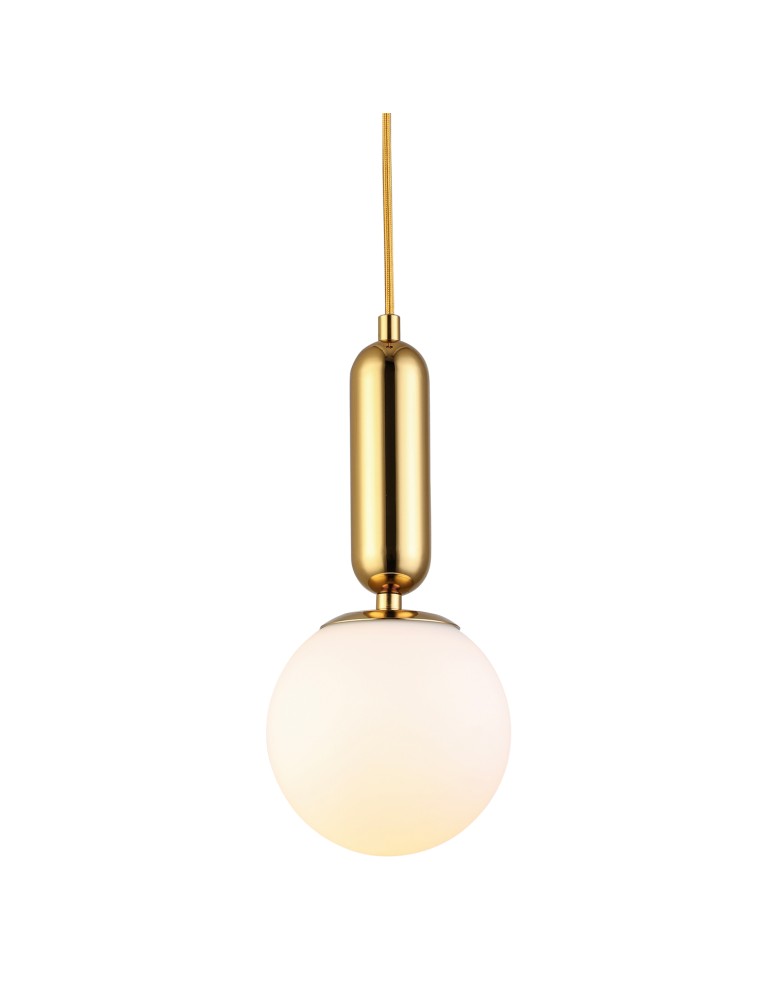  Step Into Design Lampa wisząca UNO złota połysk 20 cm DP0017-20