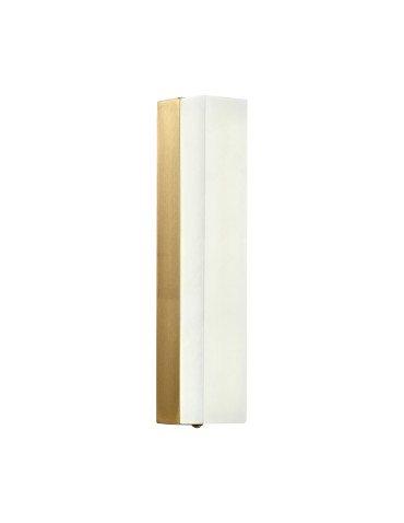 Step Into Design Lampa ścienna BLOCK biały marmur i mosiądz 40 cm ST-3390
