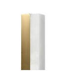Step Into Design Lampa ścienna BLOCK biały marmur i mosiądz 40 cm ST-3390 Step Into Design Lampa ścienna BLOCK biały marmur i mosiądz 40 cm ST-3390