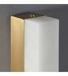 Step Into Design Lampa ścienna BLOCK biały marmur i mosiądz 40 cm ST-3390 Step Into Design Lampa ścienna BLOCK biały marmur i mosiądz 40 cm ST-3390