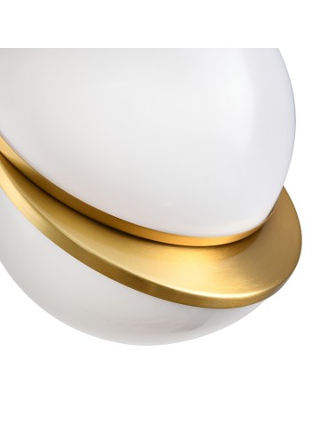 Step Into Design Lampa wisząca ORBITA biało złota 20 cm DP0067-200 - produkt 2