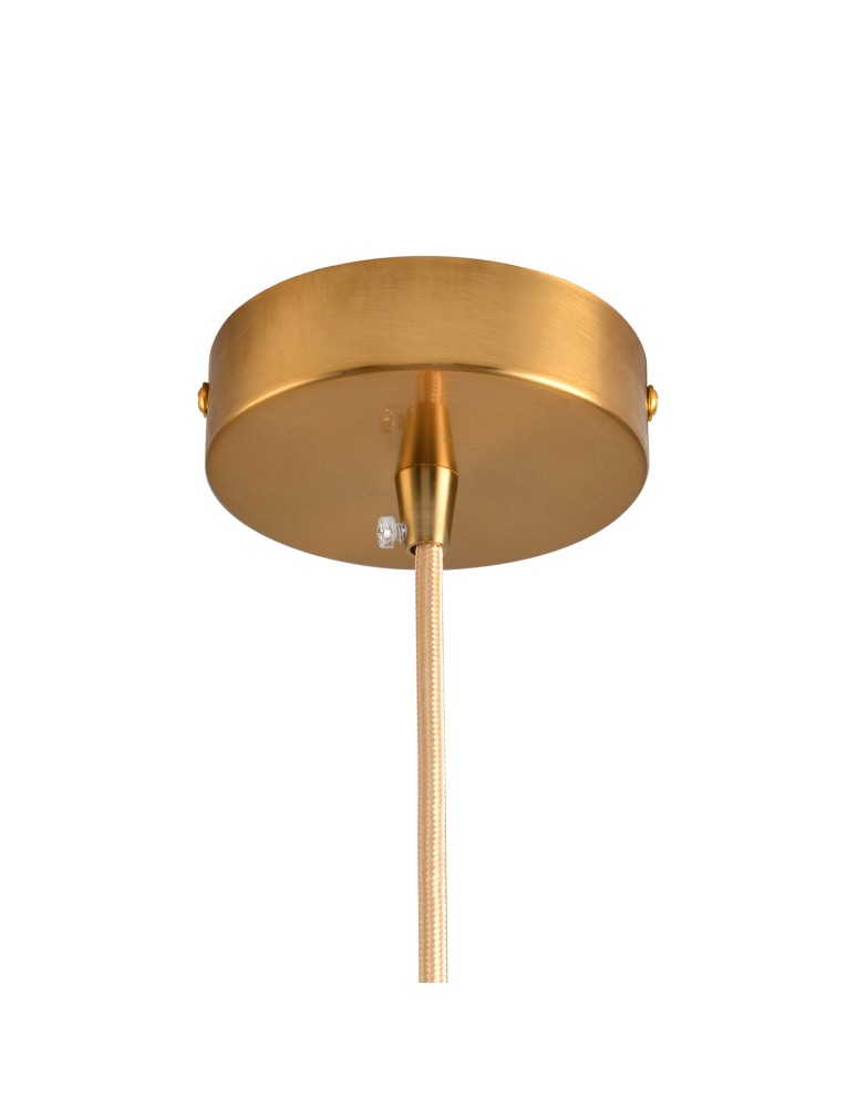 Step Into Design Lampa wisząca ORBITA biało złota 20 cm DP0067-200