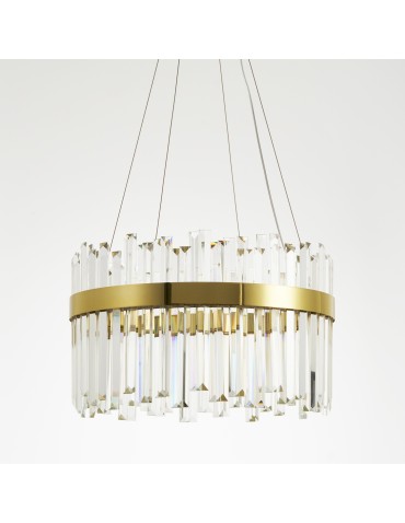 Step Into Design Lampa wisząca ROYAL LED kryształowa złota 50 cm ST-1088-50 - product 2