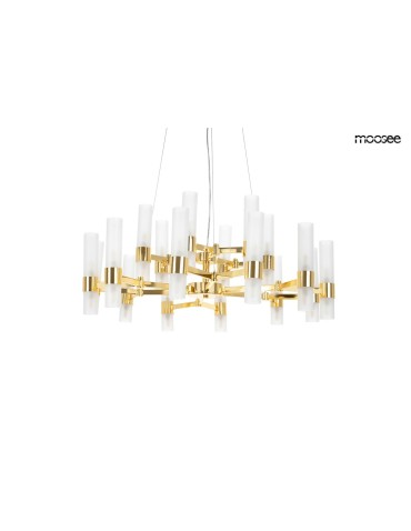 MOOSEE lampa wisząca TUBS 18 złota (MSE1501100457)